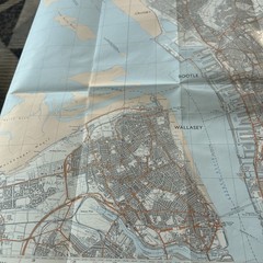 WALLASEY Liverpool Ordnance Survey Second Series Map SJ29/39 1976 Anfield Walton