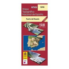 Spain Map 1090: Puerto del Rosario (Fuerteventura) hiking topographic 1:50K