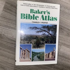 Baker’s Bible Atlas by Charles F. Pfeiffer 26th Printing 1995