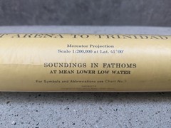 New Authentic NOAA Nautical Soundings in Fathoms Chart 5602 Original Packaging