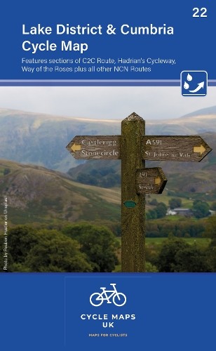 Lake District & Cumbria Cycle Map 22 (Map) Cycle Maps UK (UK IMPORT)
