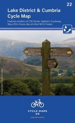 Lake District & Cumbria Cycle Map 22 (Map) Cycle Maps UK (UK IMPORT)