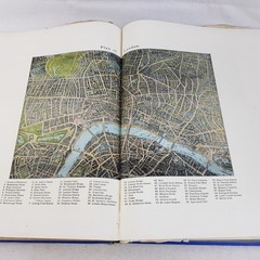 Collins New Advanced Atlas 48 Full Page Maps Antique Hardcover Book