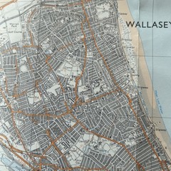 WALLASEY Liverpool Ordnance Survey Second Series Map SJ29/39 1976 Anfield Walton