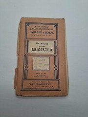 GEOGRAPHIA Vintage Edition Map , 30 Miles Round Leicester:Colour pages