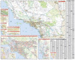 Rand McNally Easy to Read: California State Map 36″ X 45″, Multicolor
