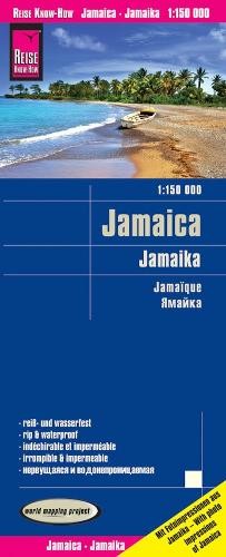 Reise Know-How Verlag Jamaica (1:150.000) (Map)