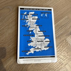 NORTH EAST ENGLAND 1964 CLOTH Ordnance Survey Quarter Inch Map Sheet 9 Whitby
