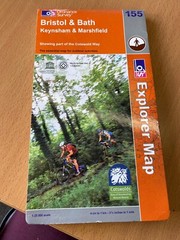 Ordnance Survey Explorer Maps, silver stripe covers. Choose one or more