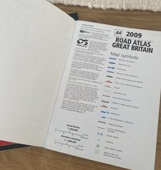 Road Atlas Britain X2 Books 2005 & 2009 Collins And AA