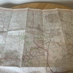 Ordnance Survey Explorer Map South Downs Way Steyning to Newhaven Brighton OS