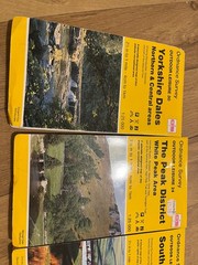 Ordnance Survey Outdoor Leisure Maps (5-map lot), Yorkshire Dales Peak District