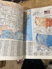 Hammond World Atlas 1969 New Perspective Edition Hardcover Ingersoll-Rand Gift