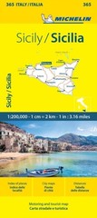 Sicily – Michelin Local Map 365 Map by Michelin (Sheet map, folded)
