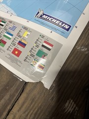 The World 2013 Michelin Wall Map 40×56