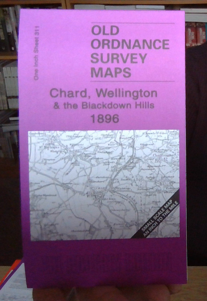 Chard Wellington & the Blackdown Hills 1896 One Inch Sheet 311 by Richard Oliver