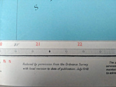 Kent Bartholomew’s Revised Half Inch Map Sheet 10 on Paper 1948