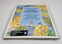 The Penguin Map of the World Folded Pull Out Map 1982 Collectible Item New Seale