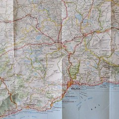 Michelin Map 446: Andalucia, Costa del Sol • Scale – 1:400 000, 1cm: 4km (1997).