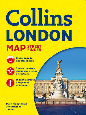 Collins London Streetfinder Map [New Edition] by Collins-Map (2013)