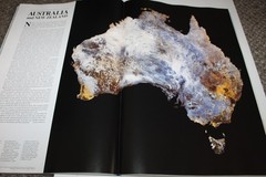 National Geographic Atlas of the World Revised Sixth Edition 1995 Hardcover Map