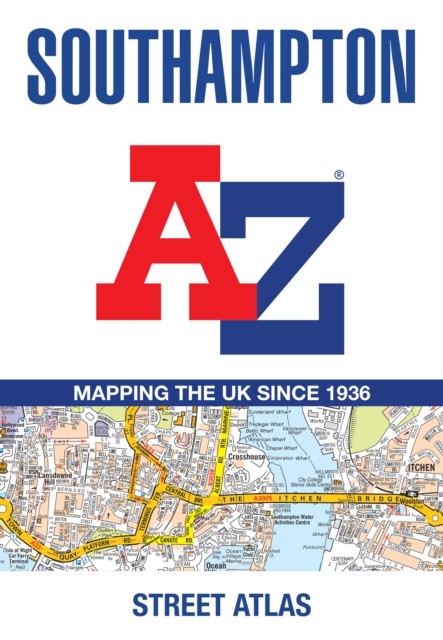 Southampton A-Z Street Atlas by A-Z Maps (Paperback Book)