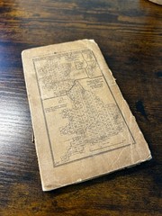 Vintage 1930s Ordnance Survey 1 Inch Contoured Road Map Of Chester