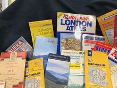 Mixed Lot of Michelin and A-Z Maps Including London Atlas 2053