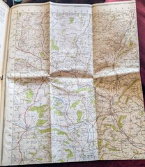 OS Ordnance Survey 1″ New Popular Edition 129 Ludlow