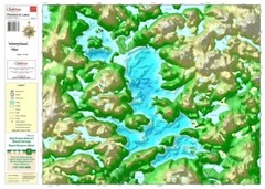 Redstone Lake | Waterproof Chart | 20 x 28