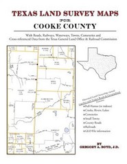Texas Land Survey Maps for Cooke County (Paperback or Softback)