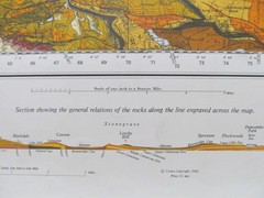VINTAGE GEOLOGICAL MAP PICKERING N YORKSHIRE SHEET 53 GEOLOGICAL SURVEY 1960