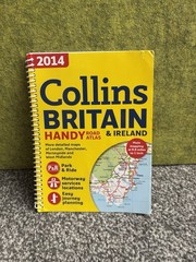 Collins Britain & Ireland 2014 Handy Road Atlas Spiral bound Maps Roadcheck Taxi
