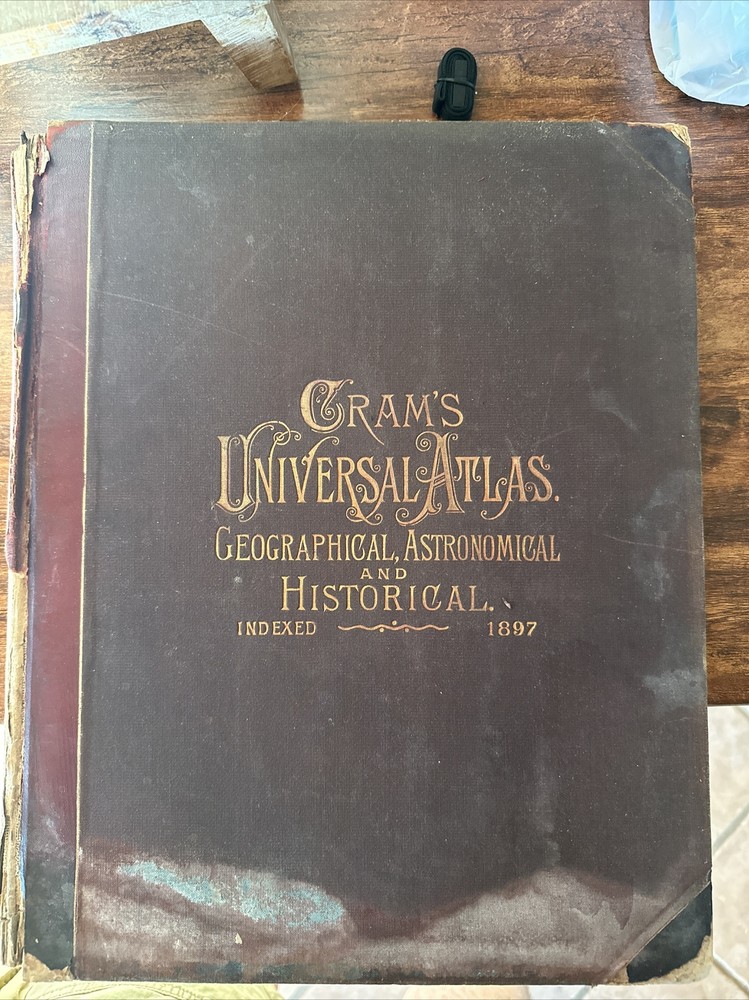 Crams universal Atlas And Historical Index