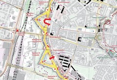 Poznań Fortress (Posen) – Map of Fortifications and Garrison