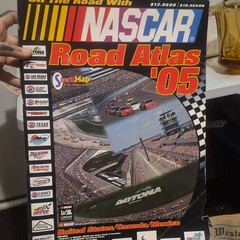 The Road With NASCAR 2005 Road Atlas Book SportsMap US/Canada/Mexico