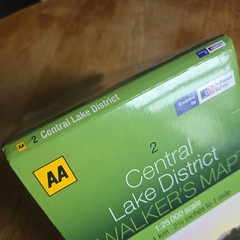 Central Lake District 2 Walker’s Map | AA x Ordnance Survey | 1:25 000 Scale