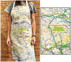 OS Map Adult Apron – Brecon Beacons National Park (General merchandise)