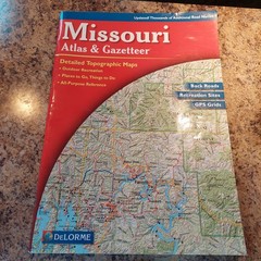 Missouri Atlas and Gazetteer by Delorme Mapping Company 2007 3rd Edition SC