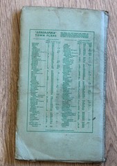 Geographia Large Scale Plan BIRMINGHAM Street Index Colour Map Roads Transport
