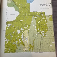 Soil Survey Orange County Florida w/ Maps VTG 1960, Series 1957, No. 5 UF & USDA