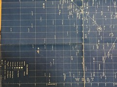 Antique Francis Chichester Star Chart Astrology Large Star Maps X2