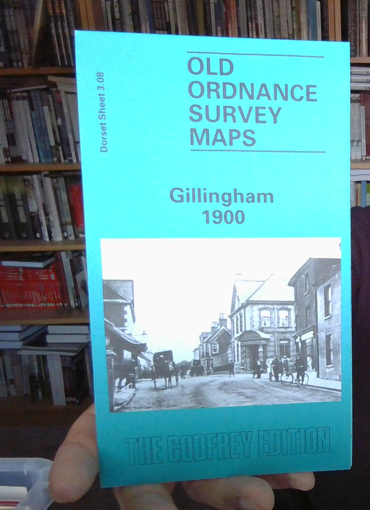 MAP OF Gillingham 1900: Dorset Sheet 3.08 by Alan Godfrey (Sheet map, 1990) NEW