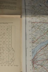 VINTAGE ORDNANCE SURVEY SNOWDON CLOTH MAP No107 VGC
