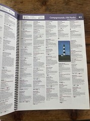 ROAD ATLAS: UNITED STATES AND CANADA, RV & CAMPING EDITION By Nat’l Geo-2005 ed.