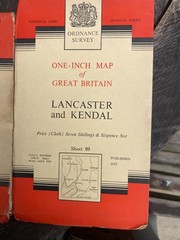 2 Ordnance Survey National Grid Seventh Series Preston & Lancaster & Kendal 50’s