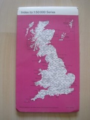 Ordnance survey map Landranger sheet 160 series Brecon Beacons scale 1:50 000
