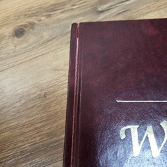 Vintage 1988 Rand McNally World Atlas Of Nations Large Burgundy Hardcover Book