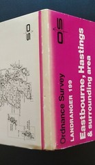 Ordnance Survey Landranger Map 199:Eastbourne, Hastings & surrounding area, 1983