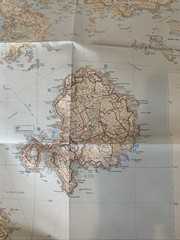 OS Explorer 101 Isles of Scilly Map 2005 Ordnance Survey 1:25,000 Walking Map
